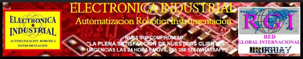 ELECTRONICA INDUSTRIAL Automatizacion Robotica Instrumentacion
